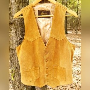 ViNTAGE David James Leather Vest